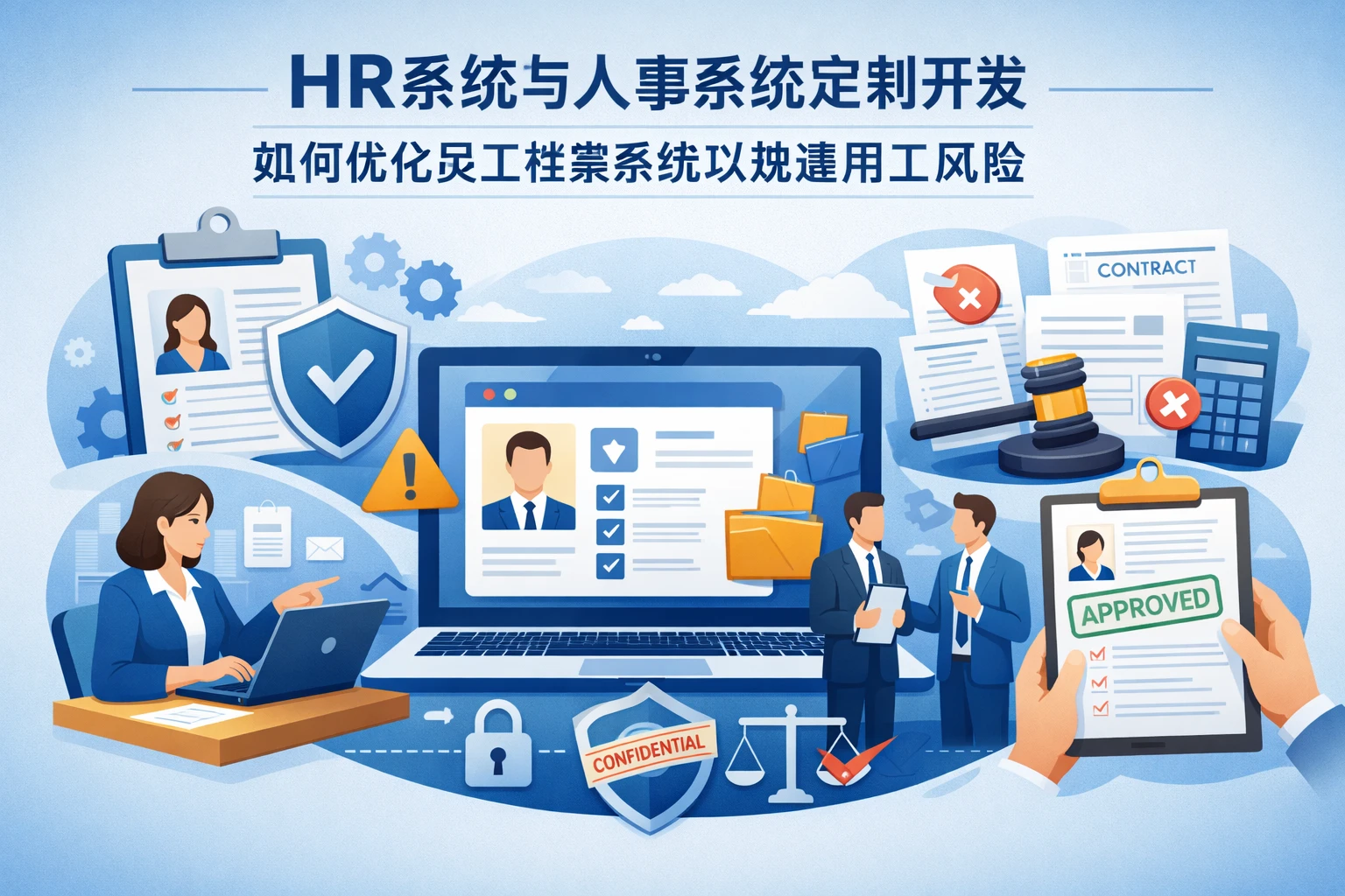 HR系统与人事系统定制开发如何优化员工档案系统以规避用工风险