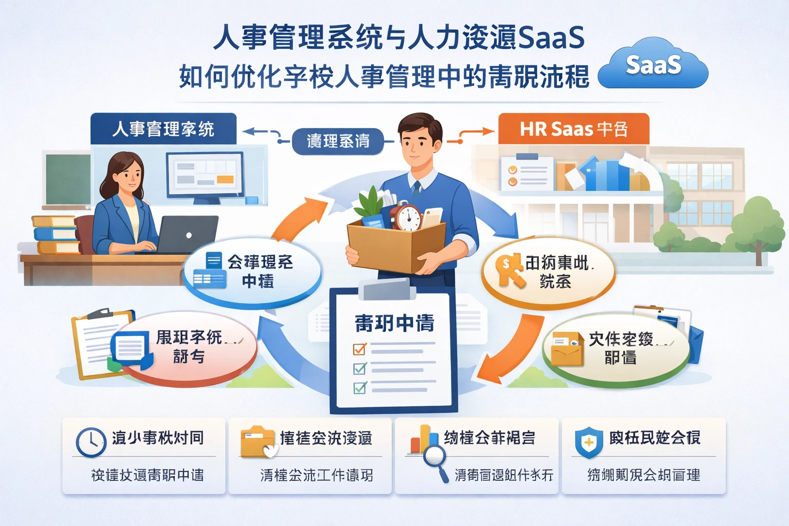 人事管理系统与人力资源SaaS如何优化学校人事管理中的离职流程