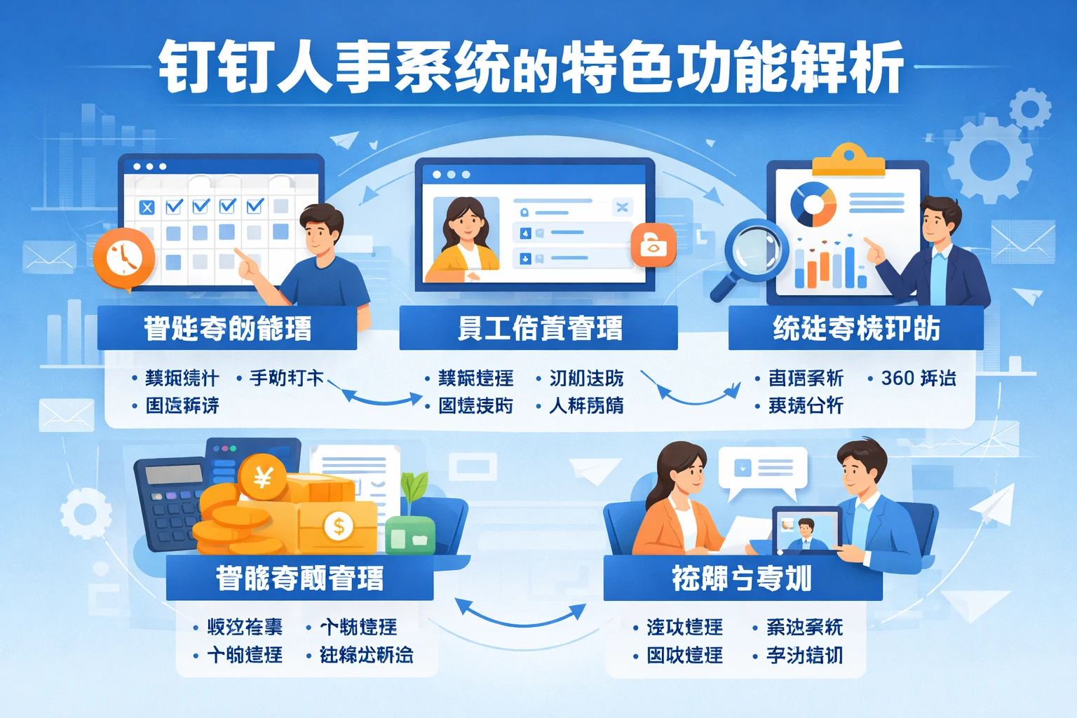 钉钉人事系统的特色功能解析