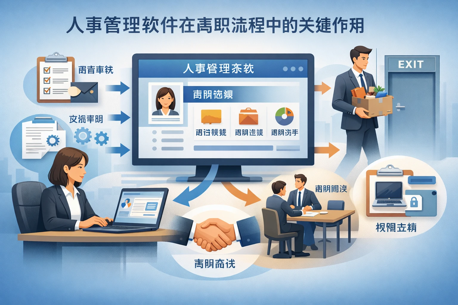 人事管理软件在离职流程中的关键作用