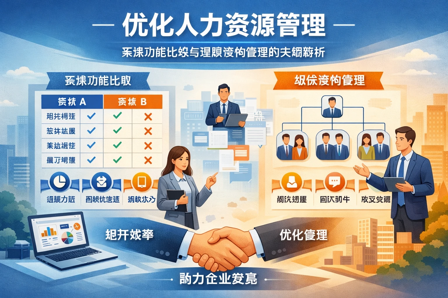 优化人力资源管理：系统功能比较与组织架构管理的关键解析