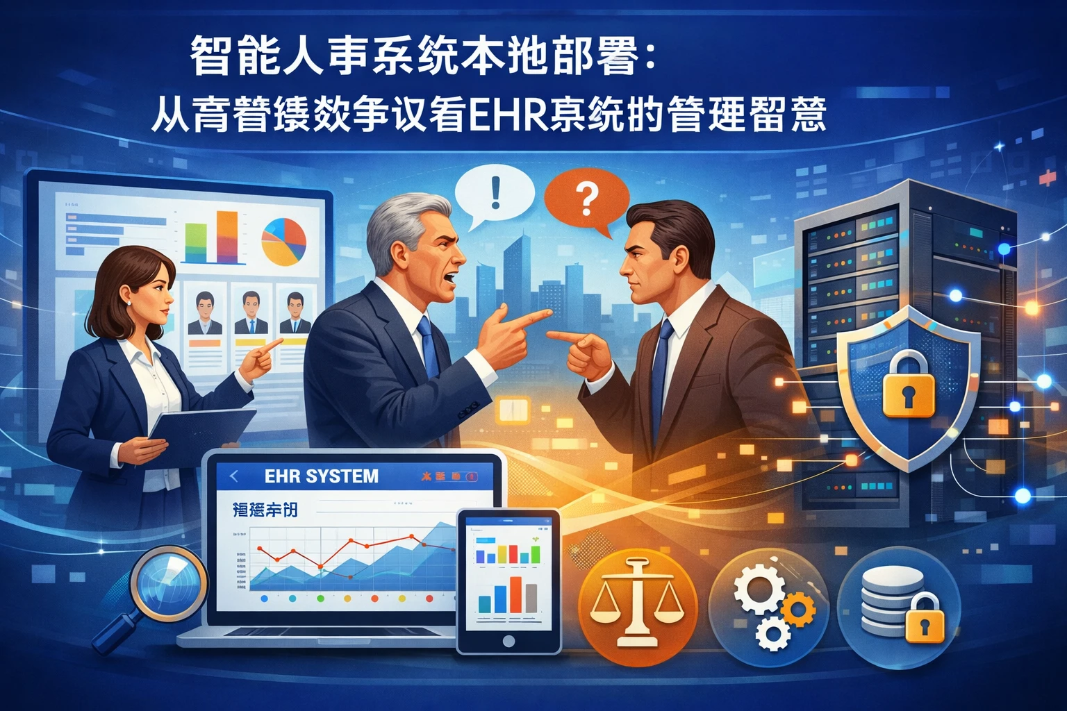智能人事系统本地部署：从高管绩效争议看EHR系统的管理智慧