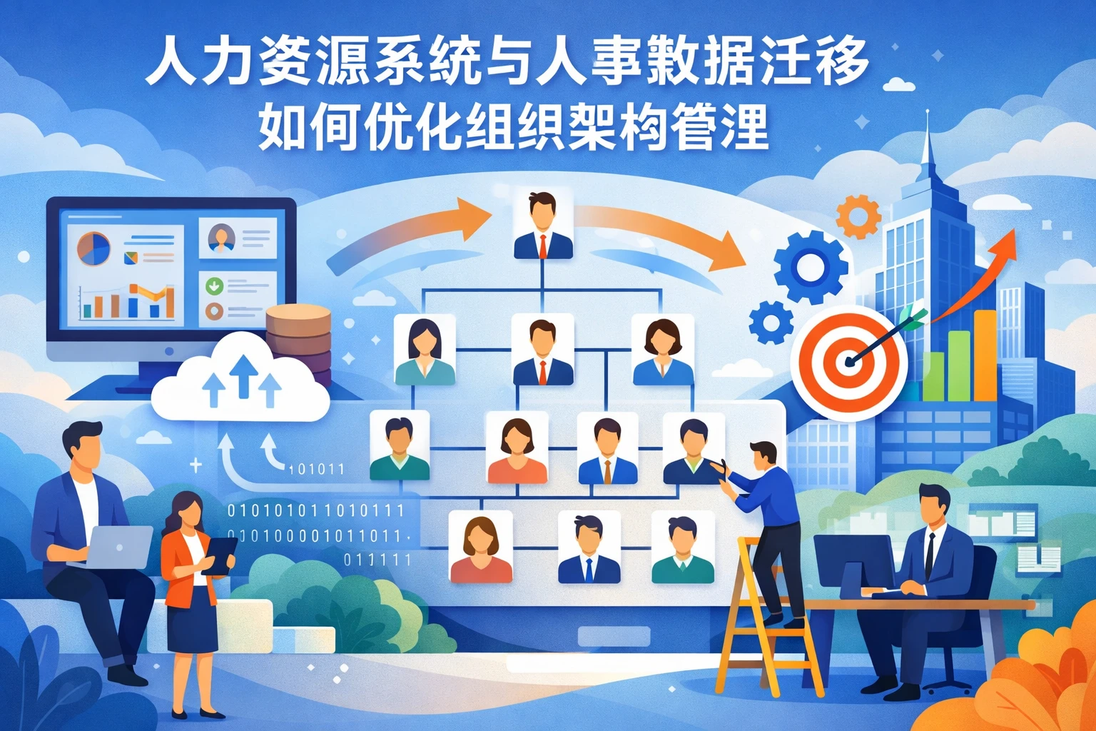 人力资源系统与人事数据迁移如何优化组织架构管理