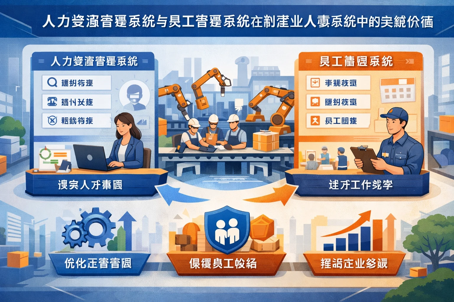 人力资源管理系统与员工管理系统在制造业人事系统中的关键价值