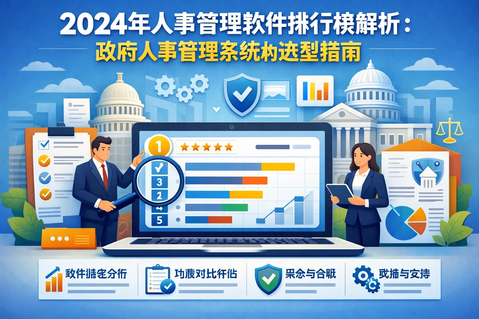 2024年人事管理软件排行榜解析：政府人事管理系统的选型指南