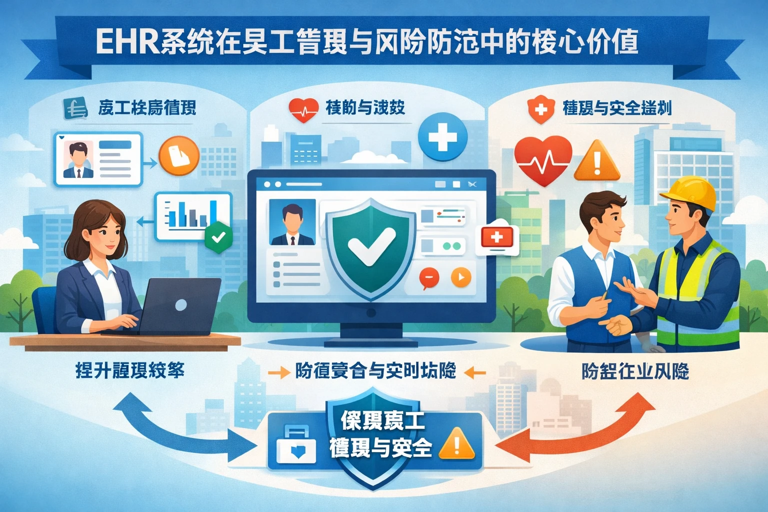EHR系统在员工管理与风险防范中的核心价值