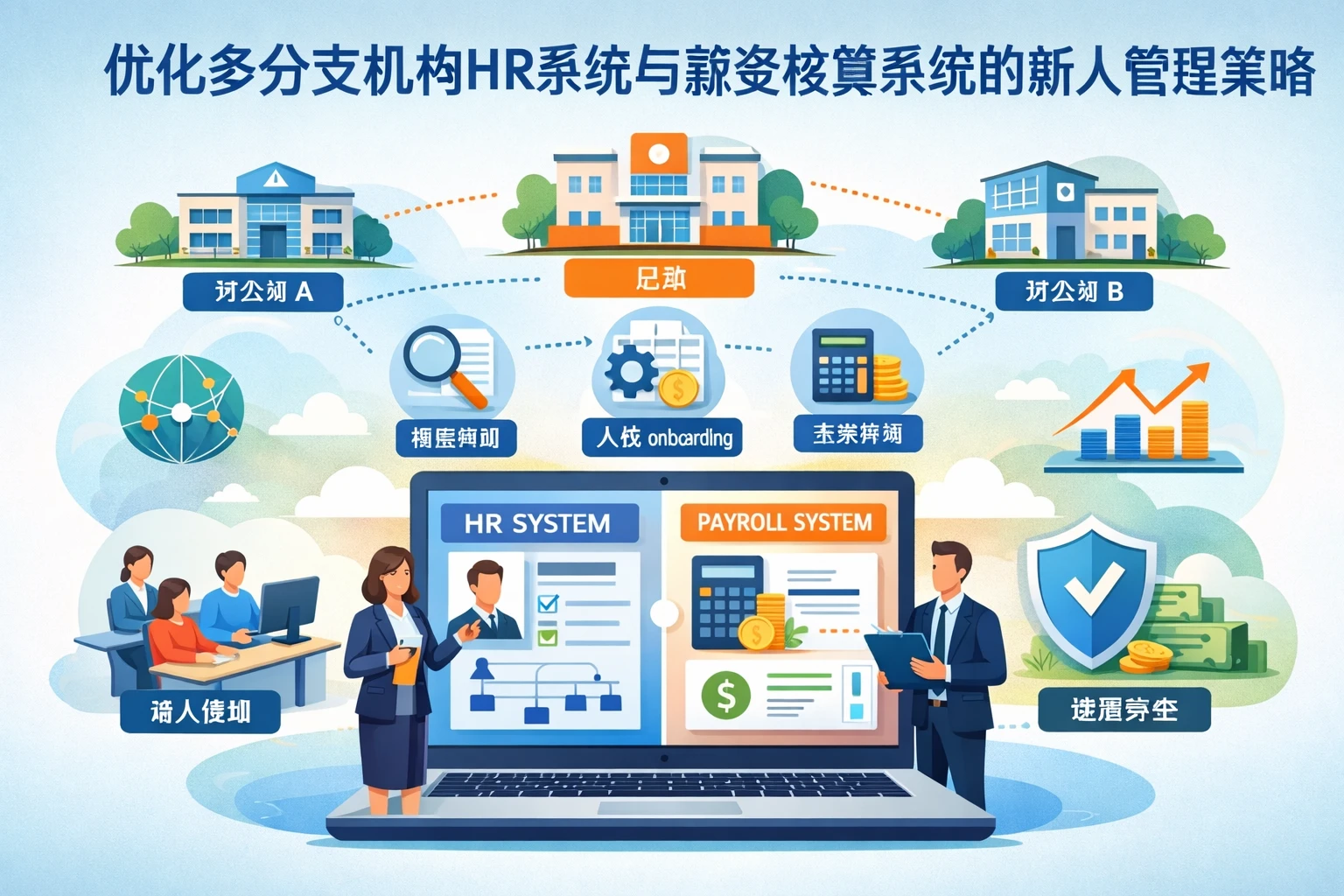 优化多分支机构HR系统与薪资核算系统的新人管理策略