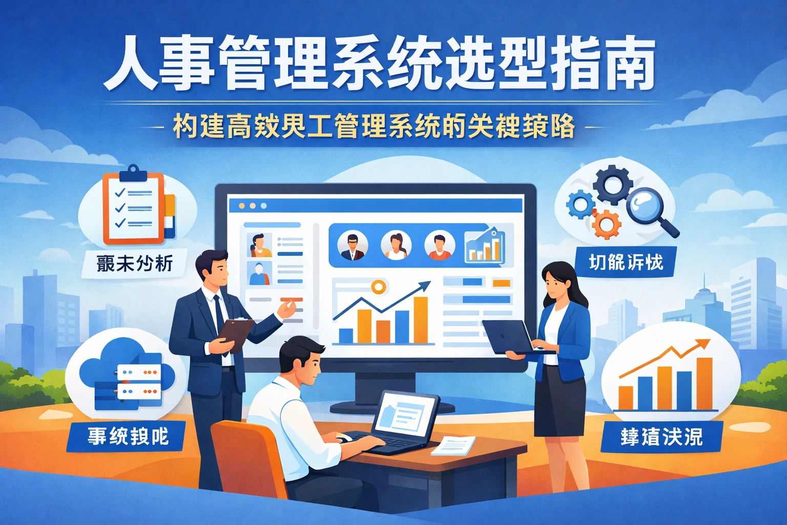 人事管理系统选型指南：构建高效员工管理系统的关键策略