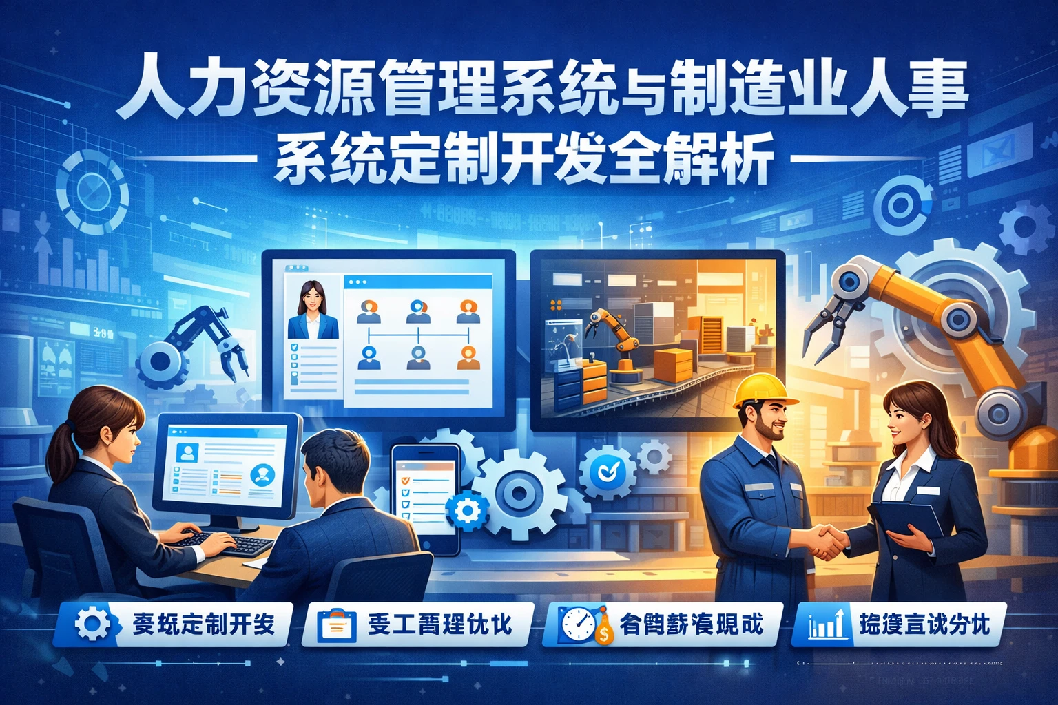 人力资源管理系统与制造业人事系统定制开发全解析