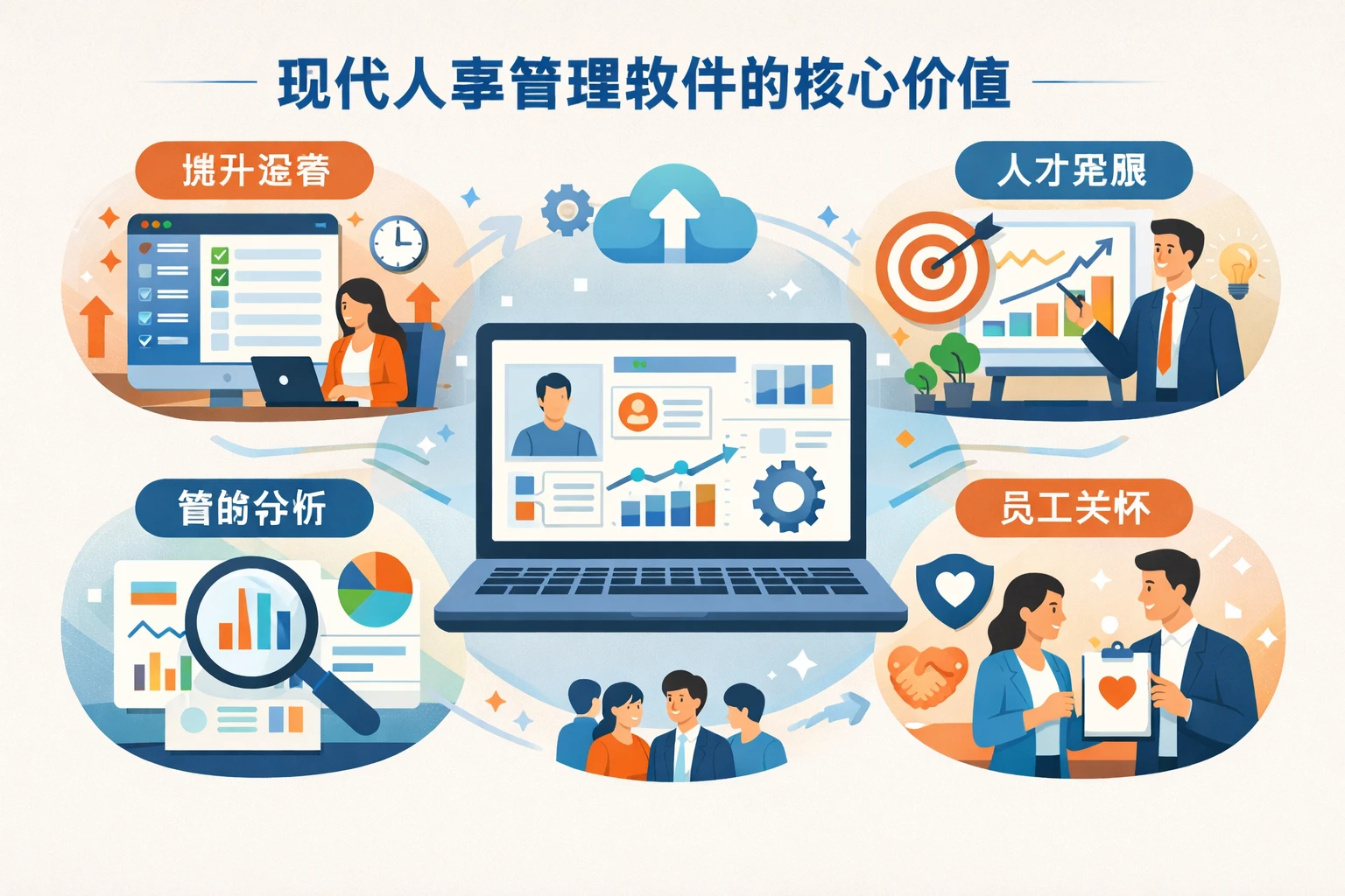 现代人事管理软件的核心价值