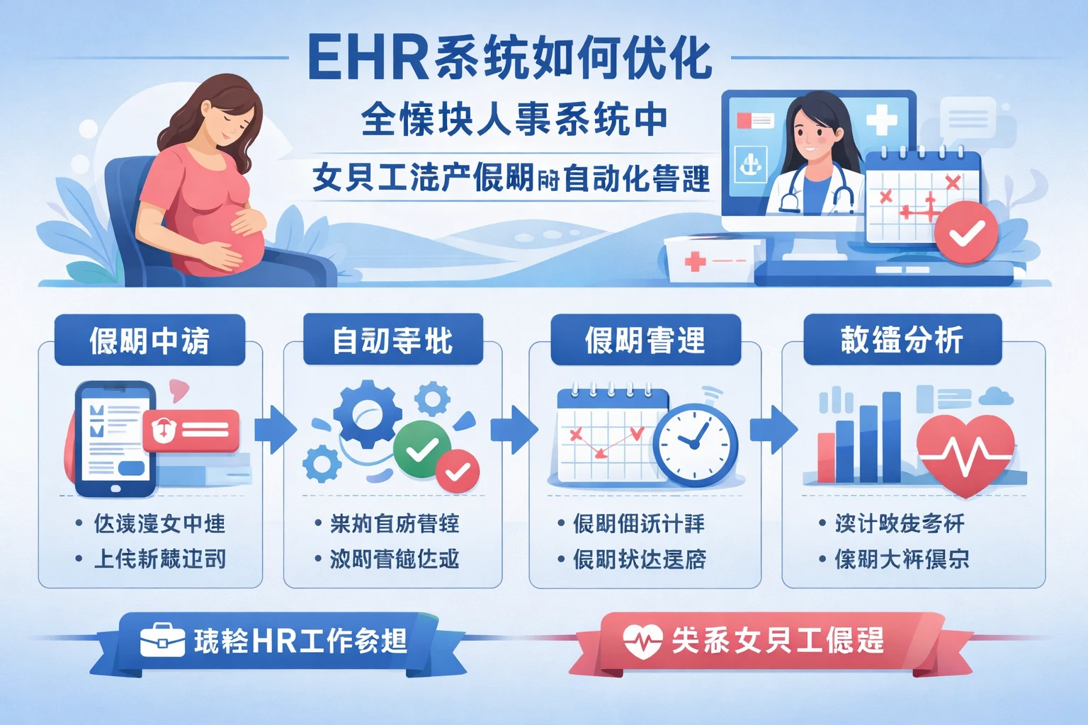 EHR系统如何优化全模块人事系统中女员工流产假期的自动化管理