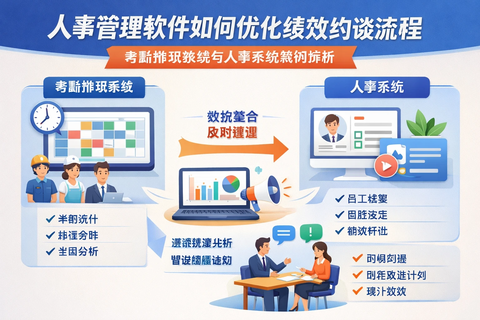 人事管理软件如何优化绩效约谈流程：考勤排班系统与人事系统案例解析