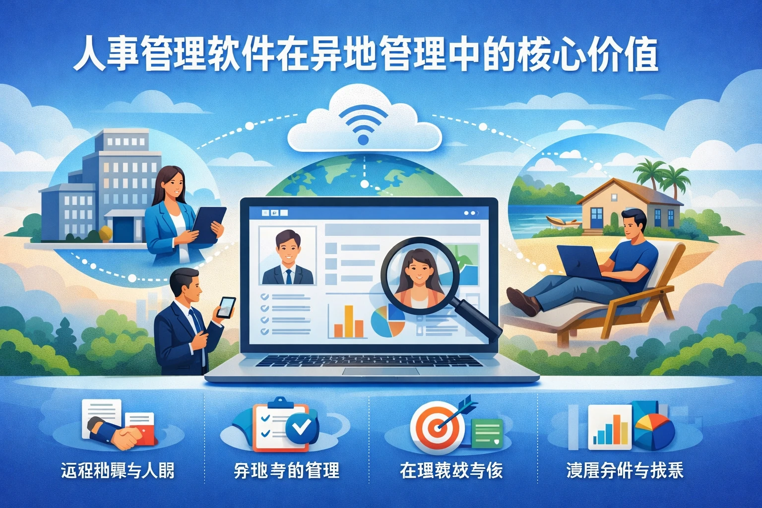 人事管理软件在异地管理中的核心价值