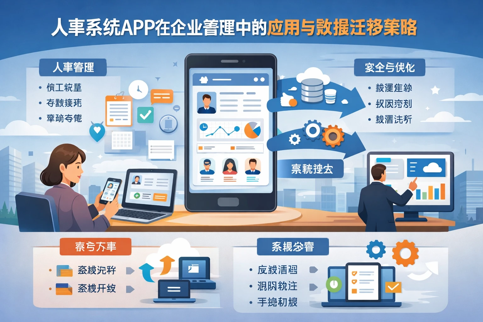 人事系统APP在企业管理中的应用与数据迁移策略