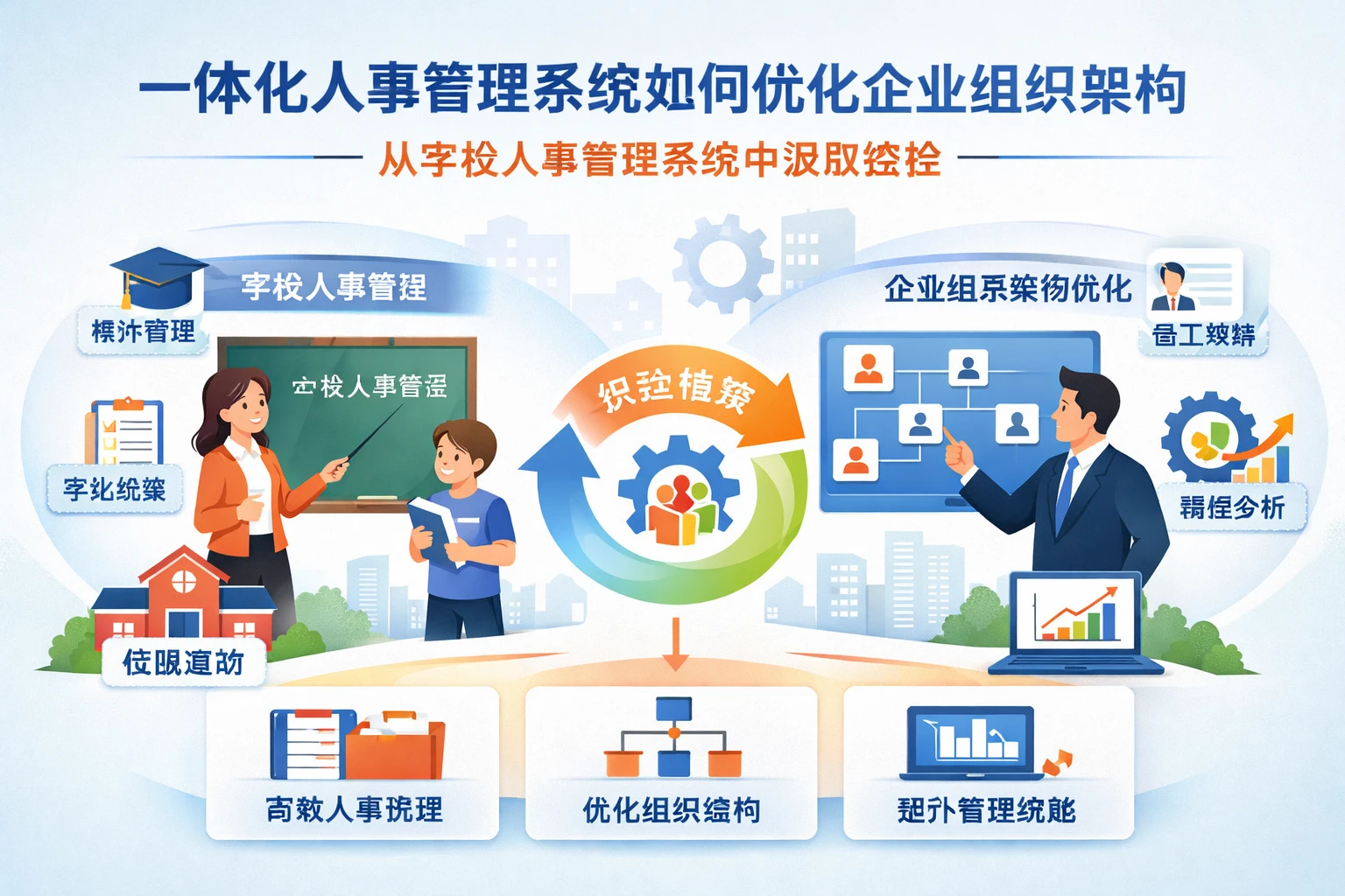 一体化人事管理系统如何优化企业组织架构——从学校人事管理系统中汲取经验