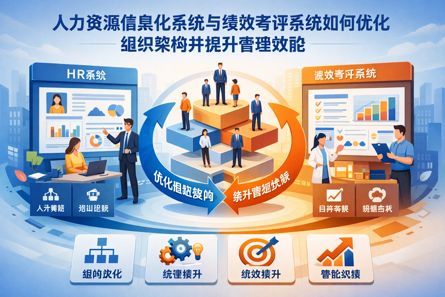 人力资源信息化系统与绩效考评系统如何优化组织架构并提升管理效能