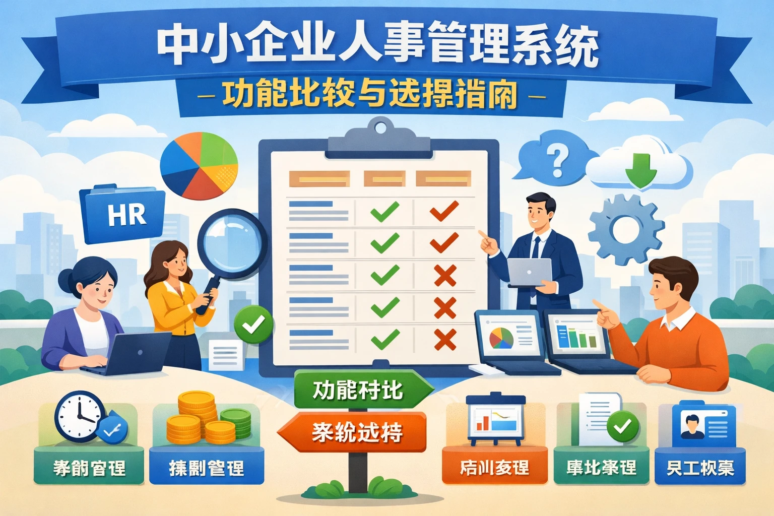 中小企业人事管理系统功能比较与选择指南