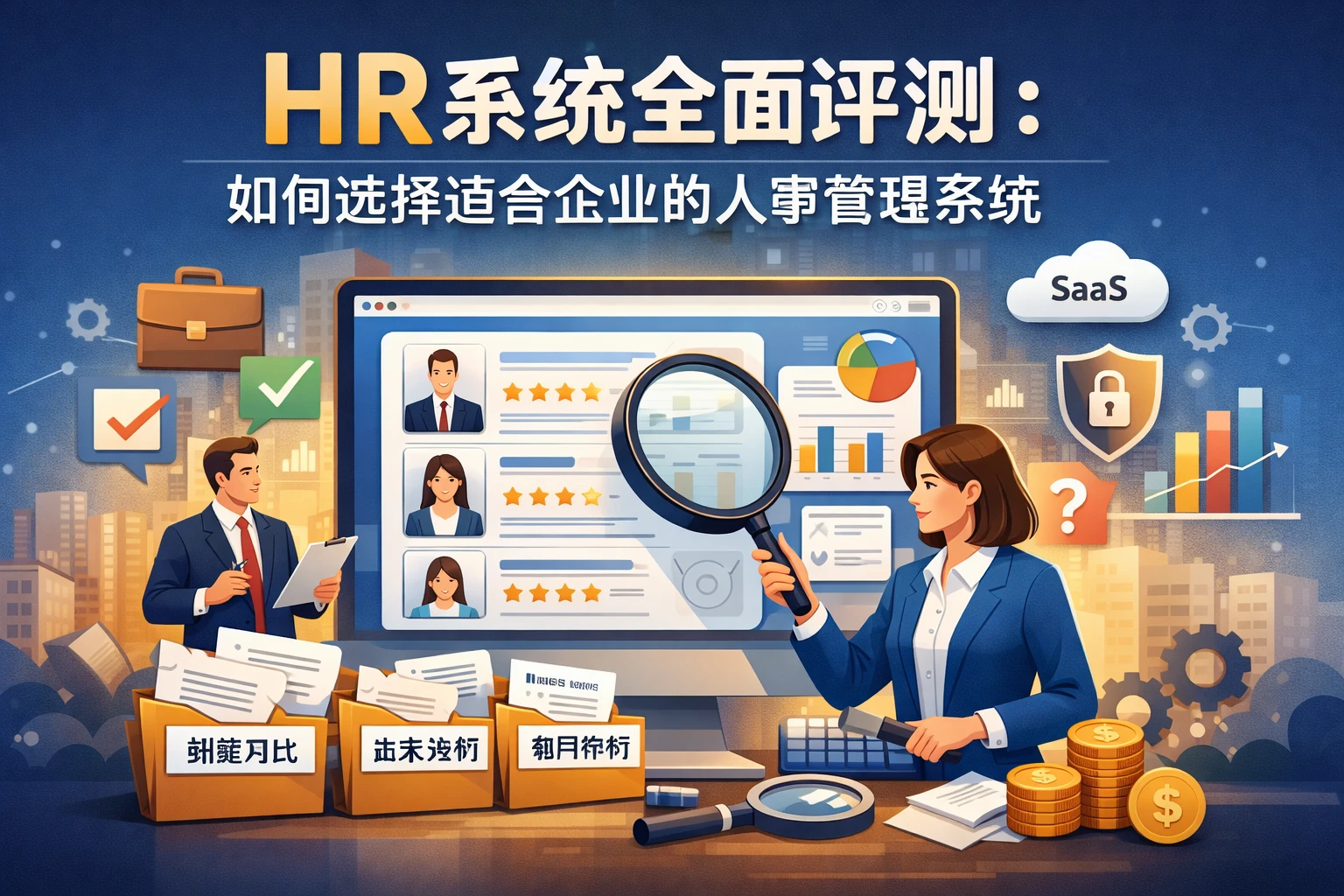 HR系统全面评测:如何选择适合企业的人事管理系统