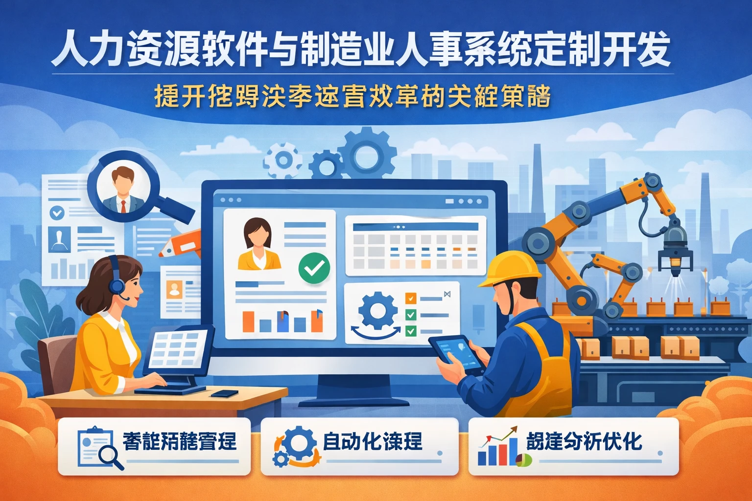 人力资源软件与制造业人事系统定制开发：提升招聘淡季运营效率的关键策略