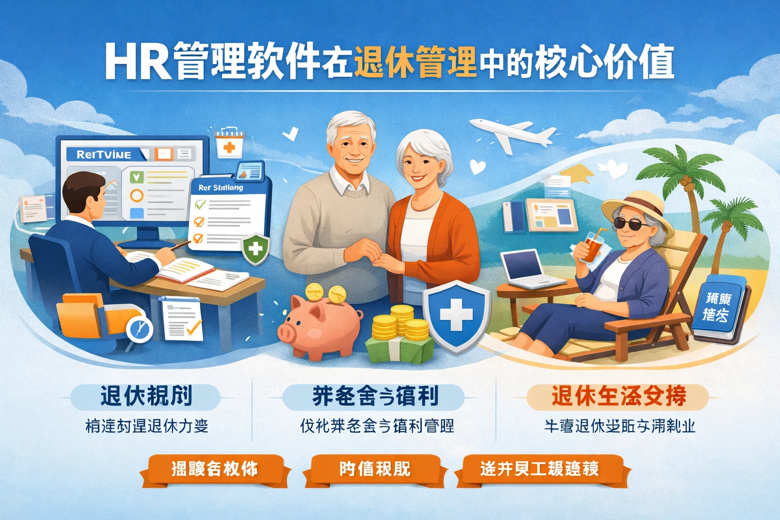 HR管理软件在退休管理中的核心价值