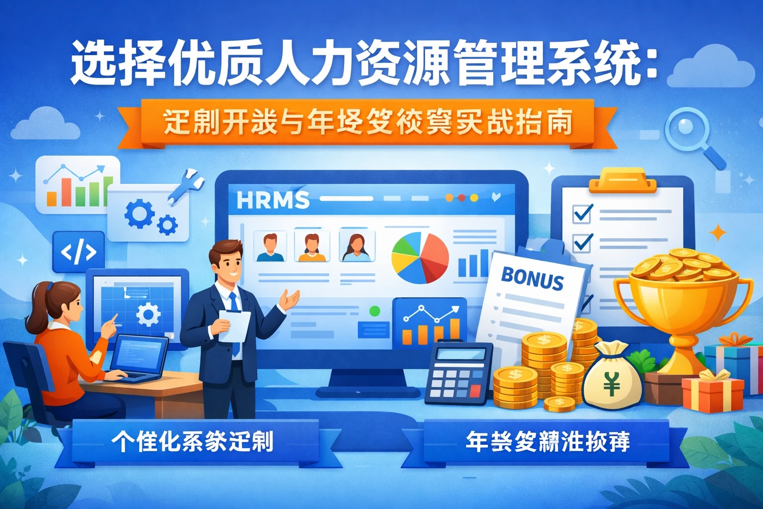 选择优质人力资源管理系统：定制开发与年终奖核算实战指南