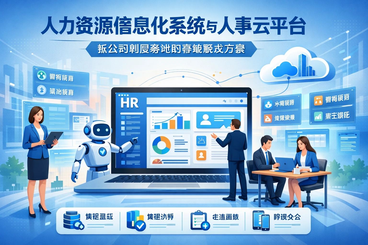 人力资源信息化系统与人事云平台：新公司制度落地的智能解决方案