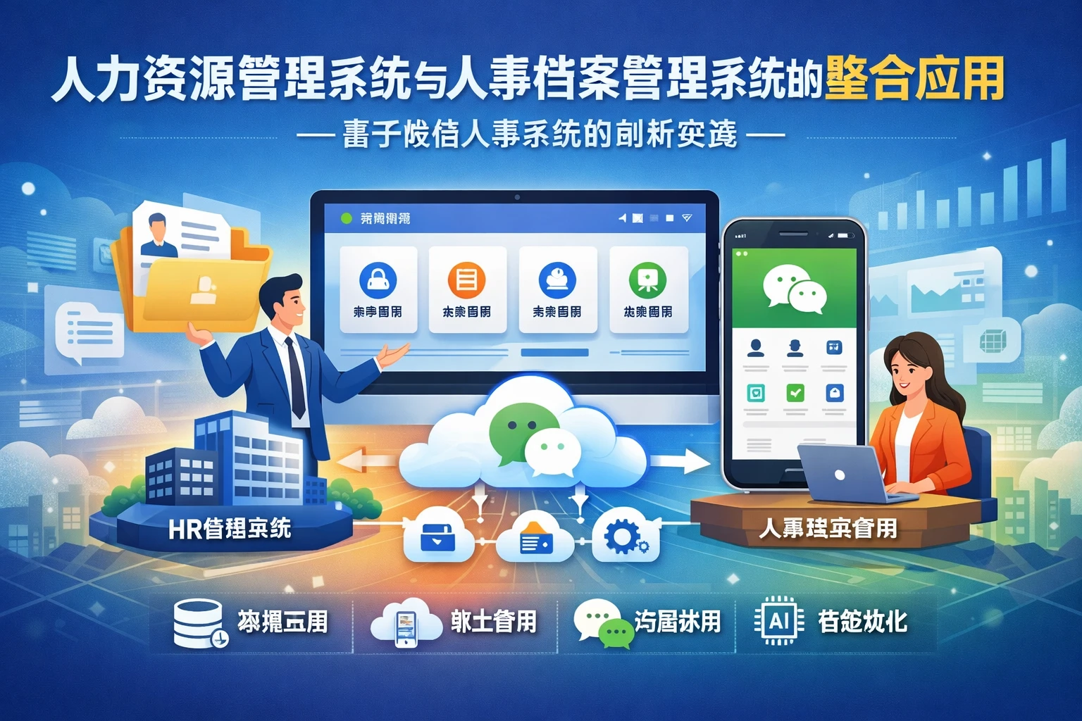 人力资源管理系统与人事档案管理系统的整合应用——基于微信人事系统的创新实践