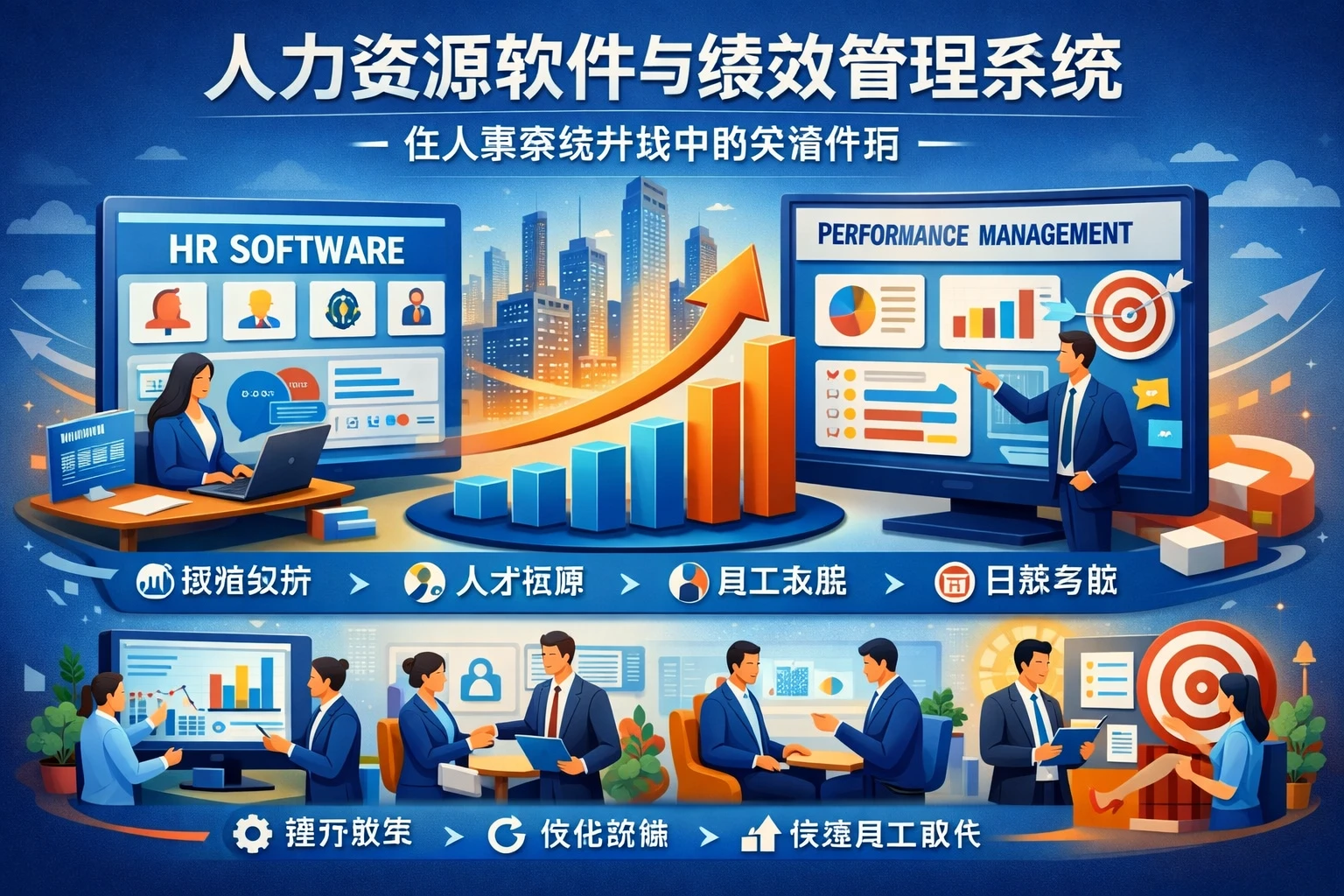 人力资源软件与绩效管理系统在人事系统升级中的关键作用