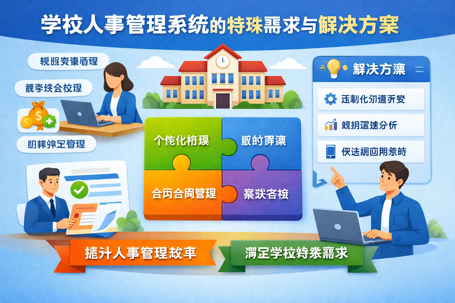学校人事管理系统的特殊需求与解决方案