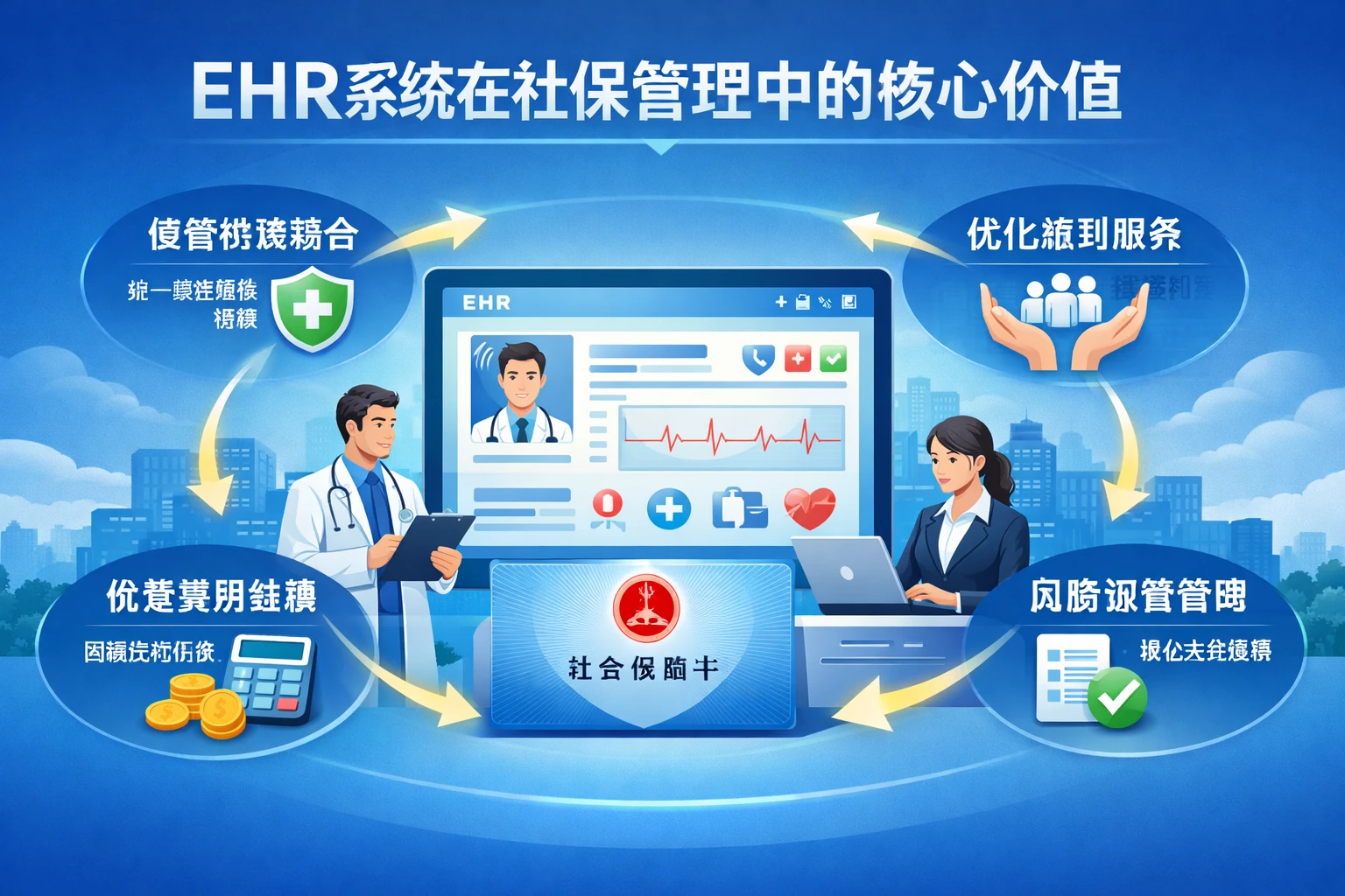 EHR系统在社保管理中的核心价值