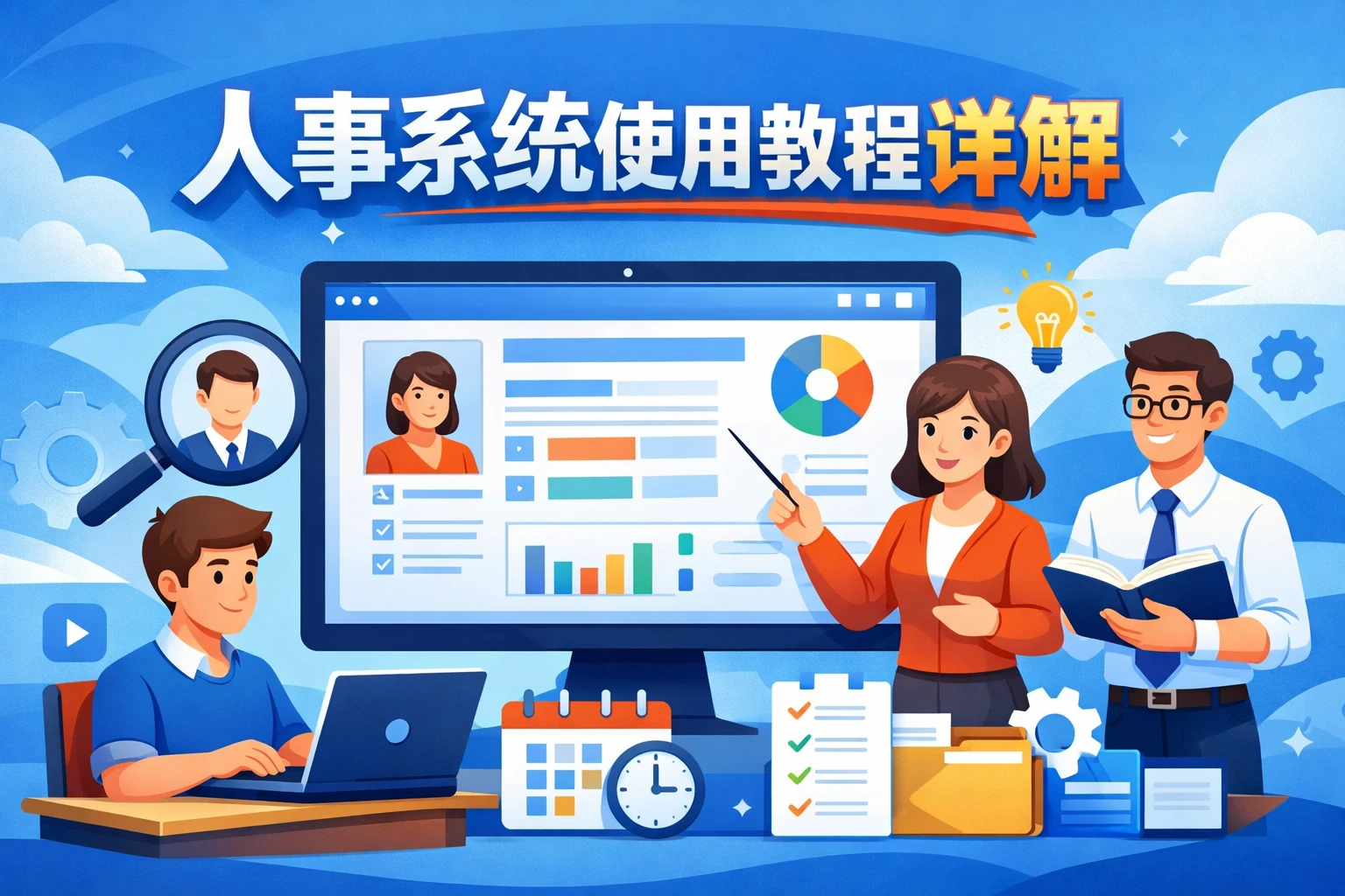 人事系统使用教程详解