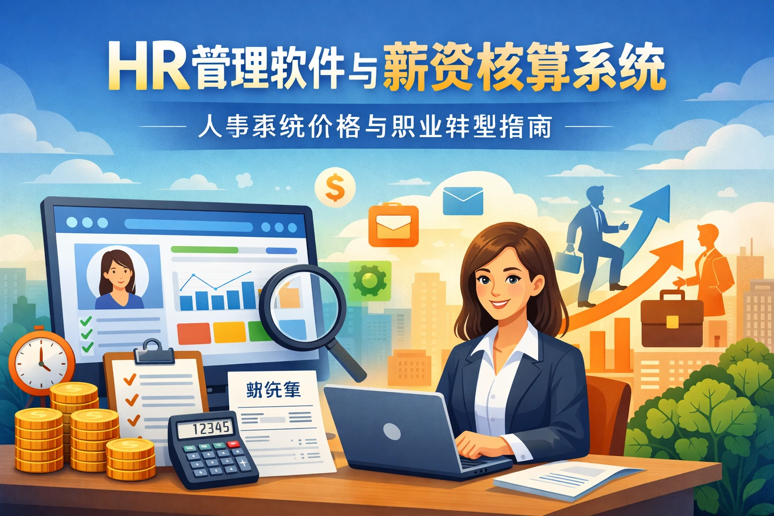 HR管理软件与薪资核算系统：人事系统价格与职业转型指南