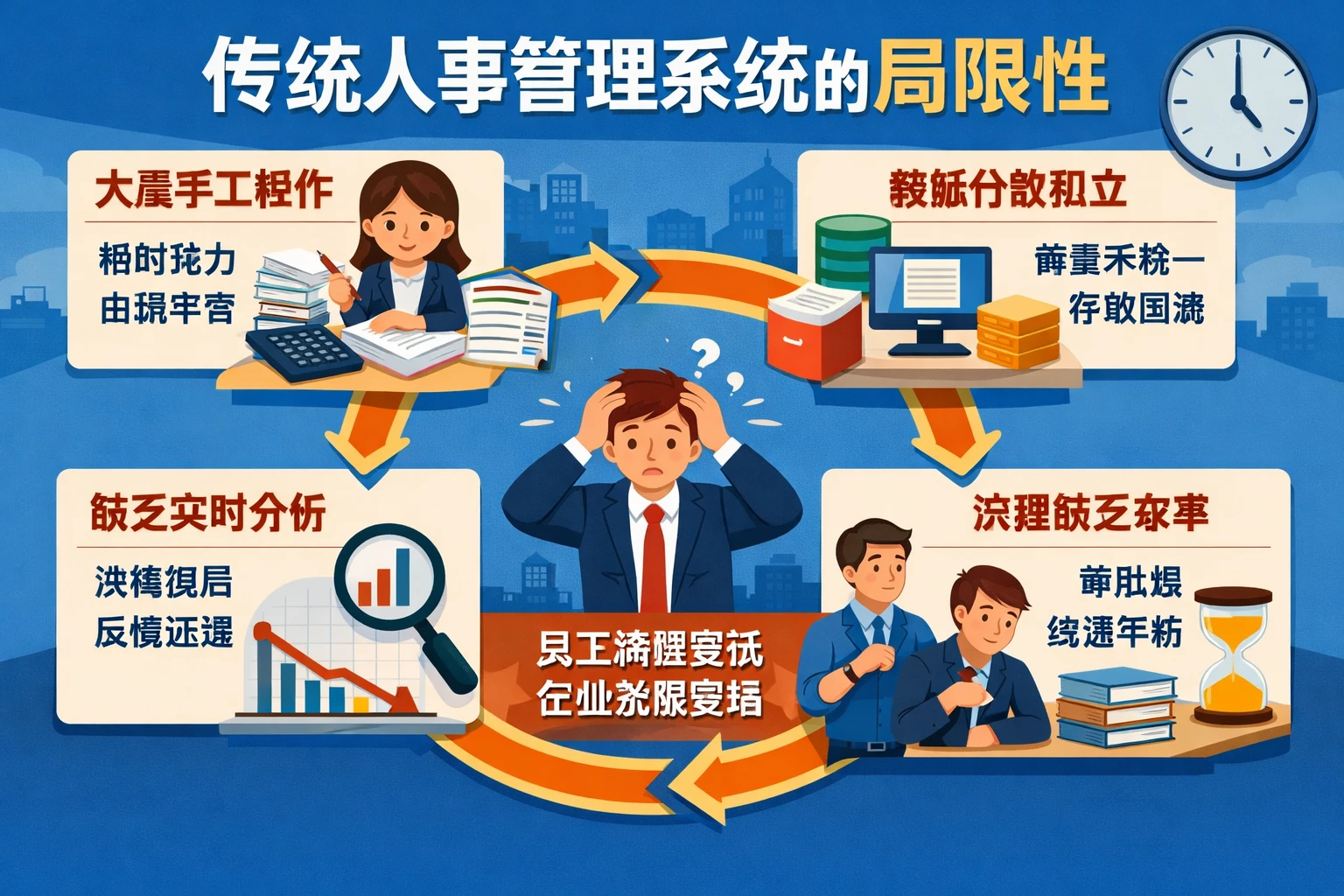 传统人事管理系统的局限性