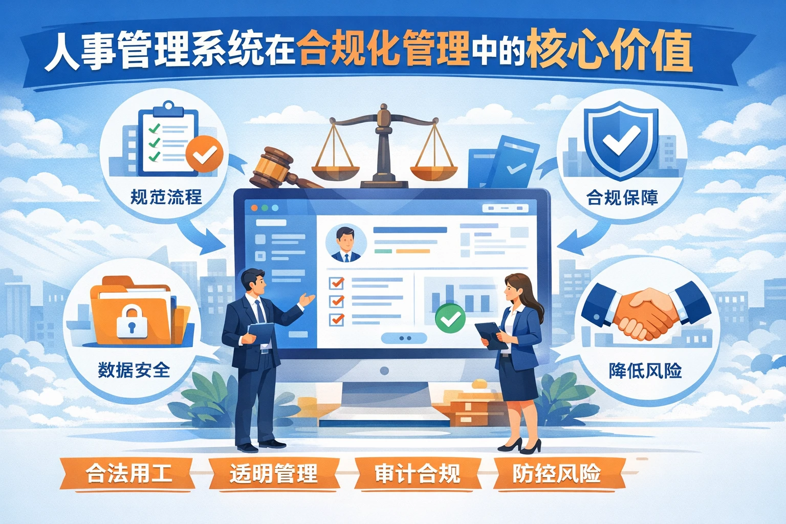 人事管理系统在合规化管理中的核心价值