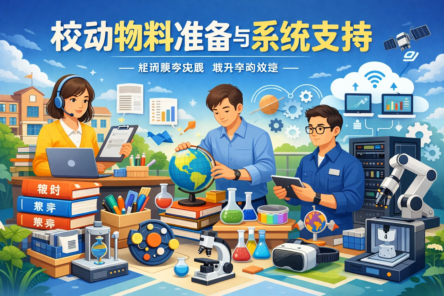 校动物料准备与系统支持