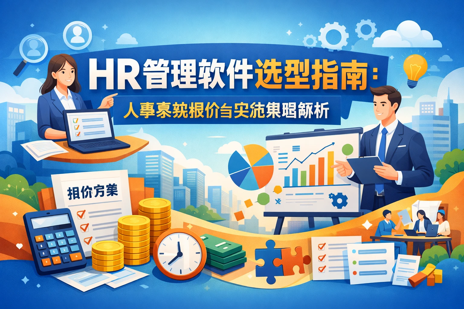 HR管理软件选型指南：人事系统报价与实施策略解析