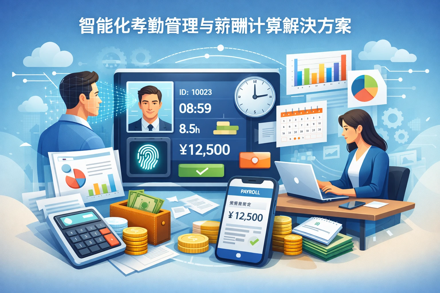 智能化考勤管理与薪酬计算解决方案