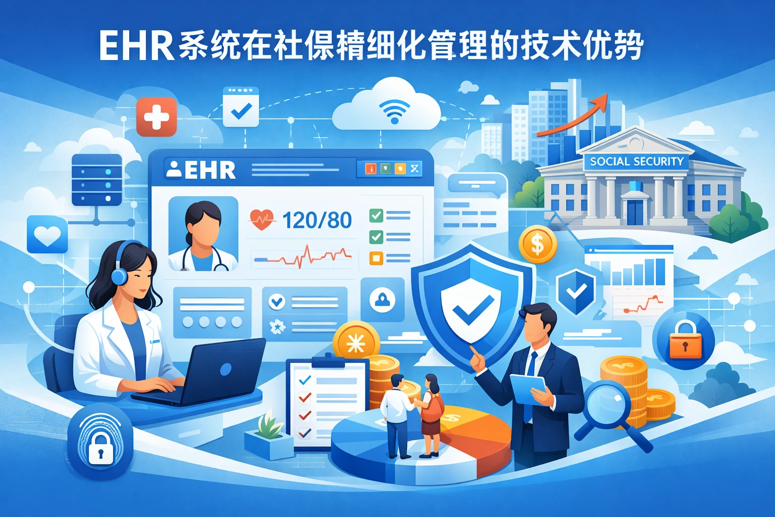 EHR系统在社保精细化管理的技术优势