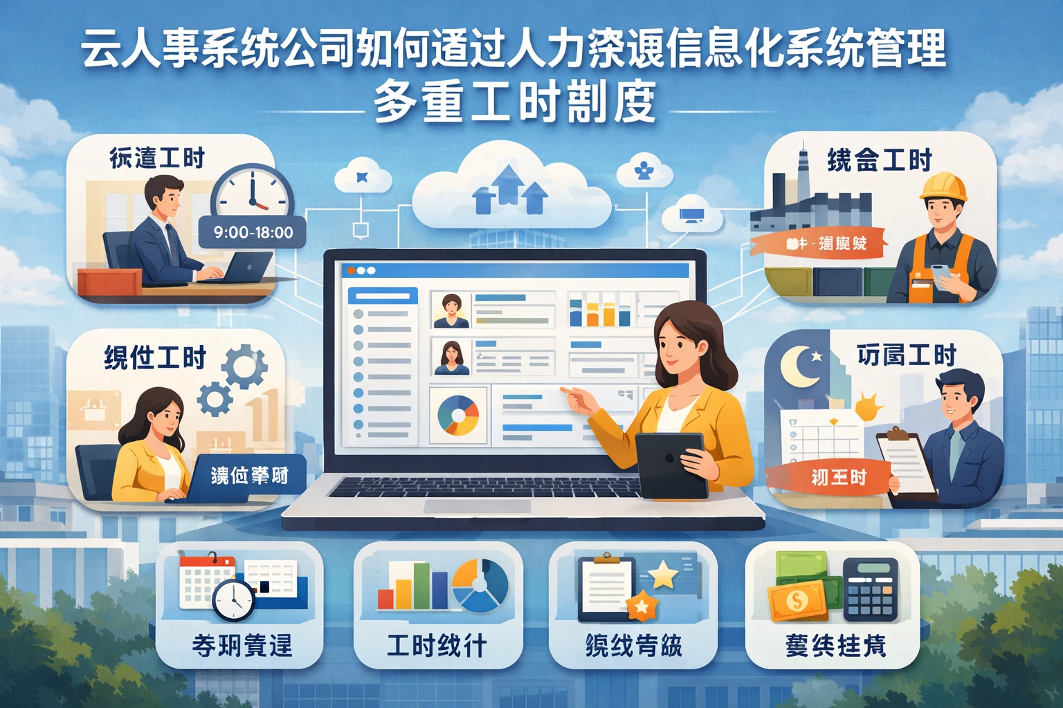 云人事系统公司如何通过人力资源信息化系统管理多重工时制度