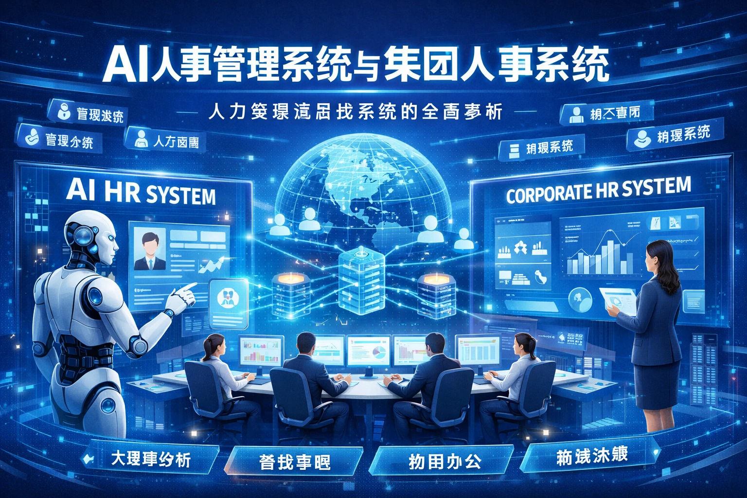 AI人事管理系统与集团人事系统：人力资源信息化系统的全面革新