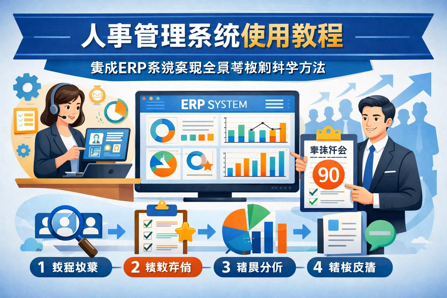人事管理系统使用教程：集成ERP系统实现全员考核的科学方法