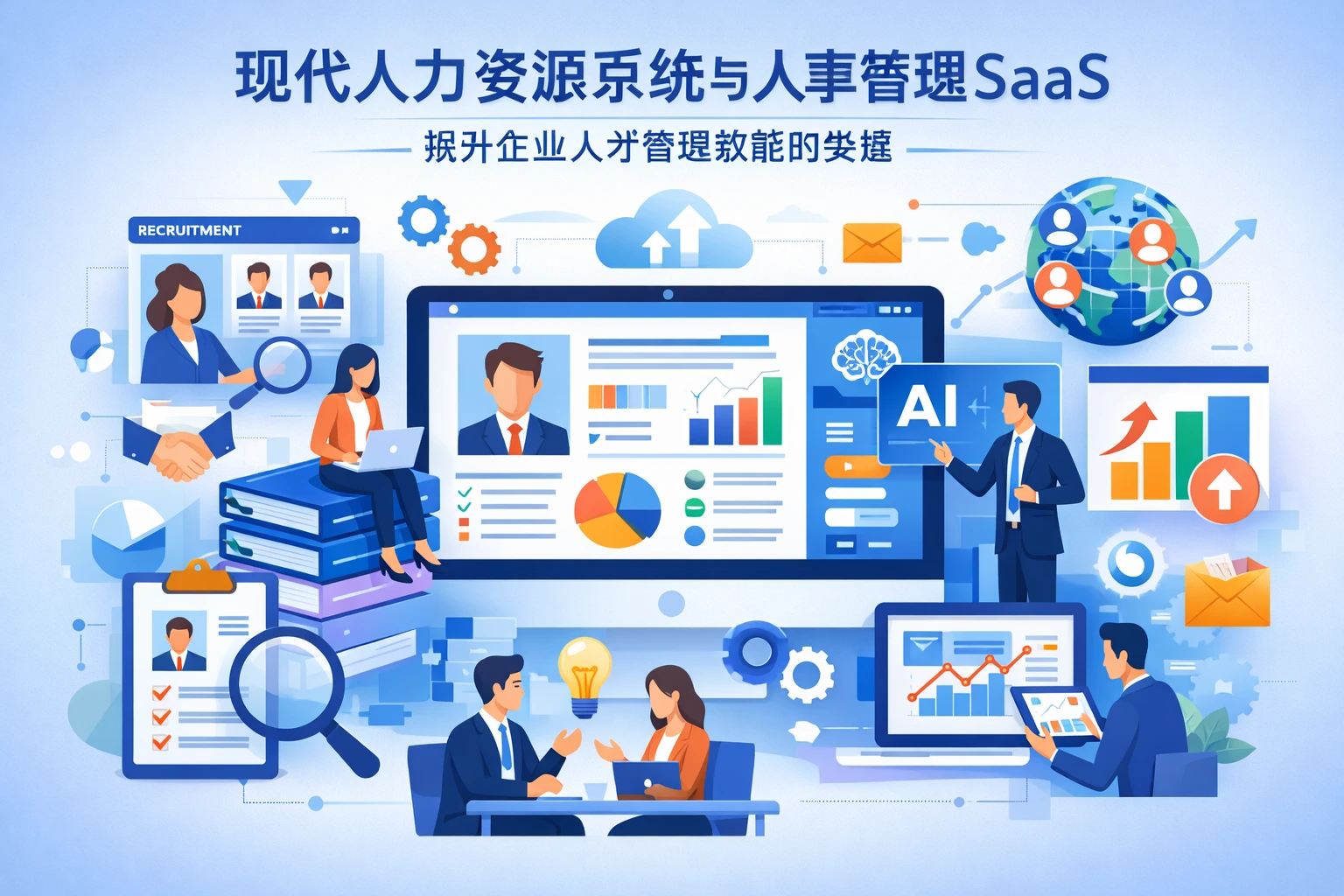 现代人力资源系统与人事管理SaaS：提升企业人才管理效能的关键