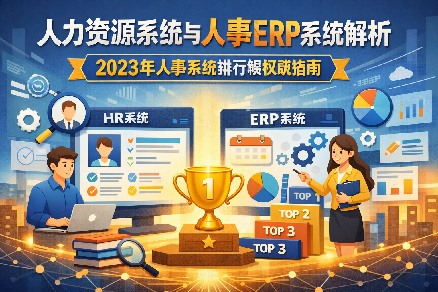 人力资源系统与人事ERP系统解析：2023年人事系统排行榜权威指南