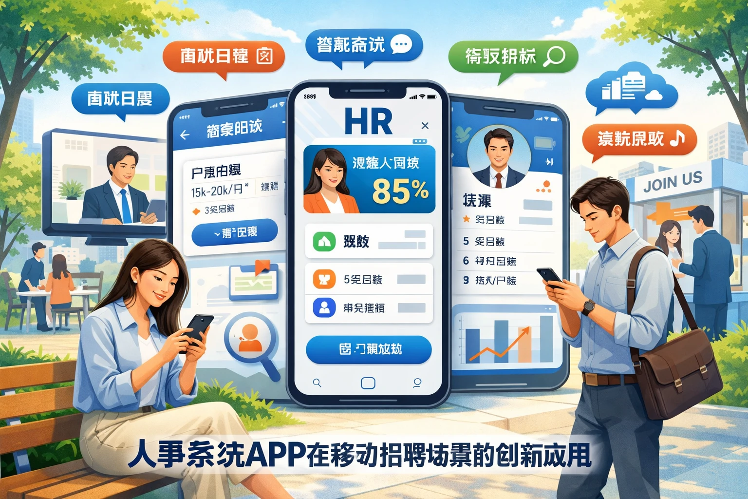 人事系统APP在移动招聘场景的创新应用