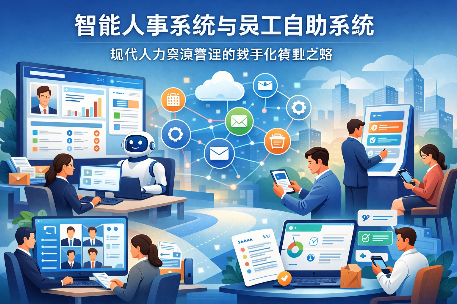 智能人事系统与员工自助系统：现代人力资源管理的数字化转型之路