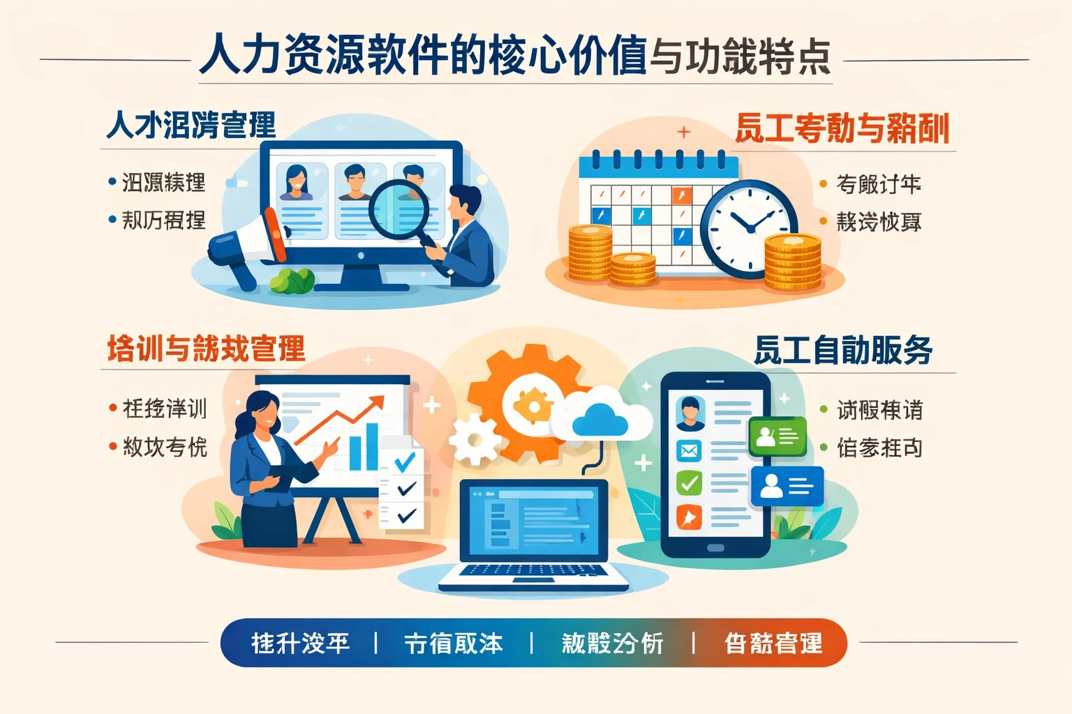 人力资源软件的核心价值与功能特点