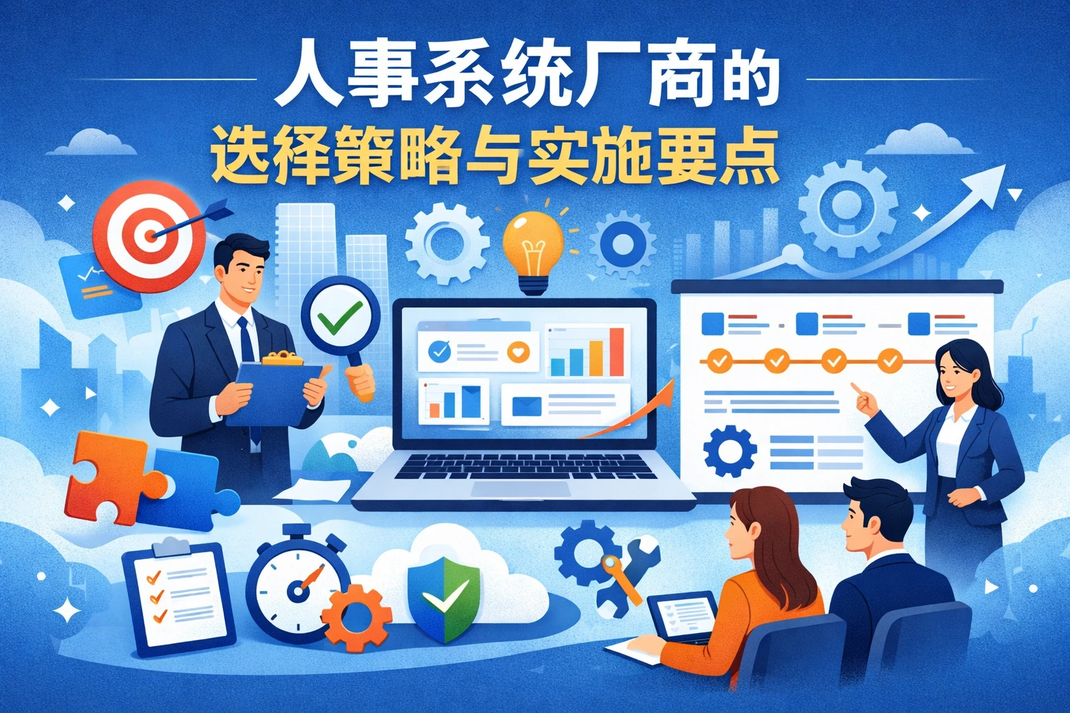 人事系统厂商的选择策略与实施要点