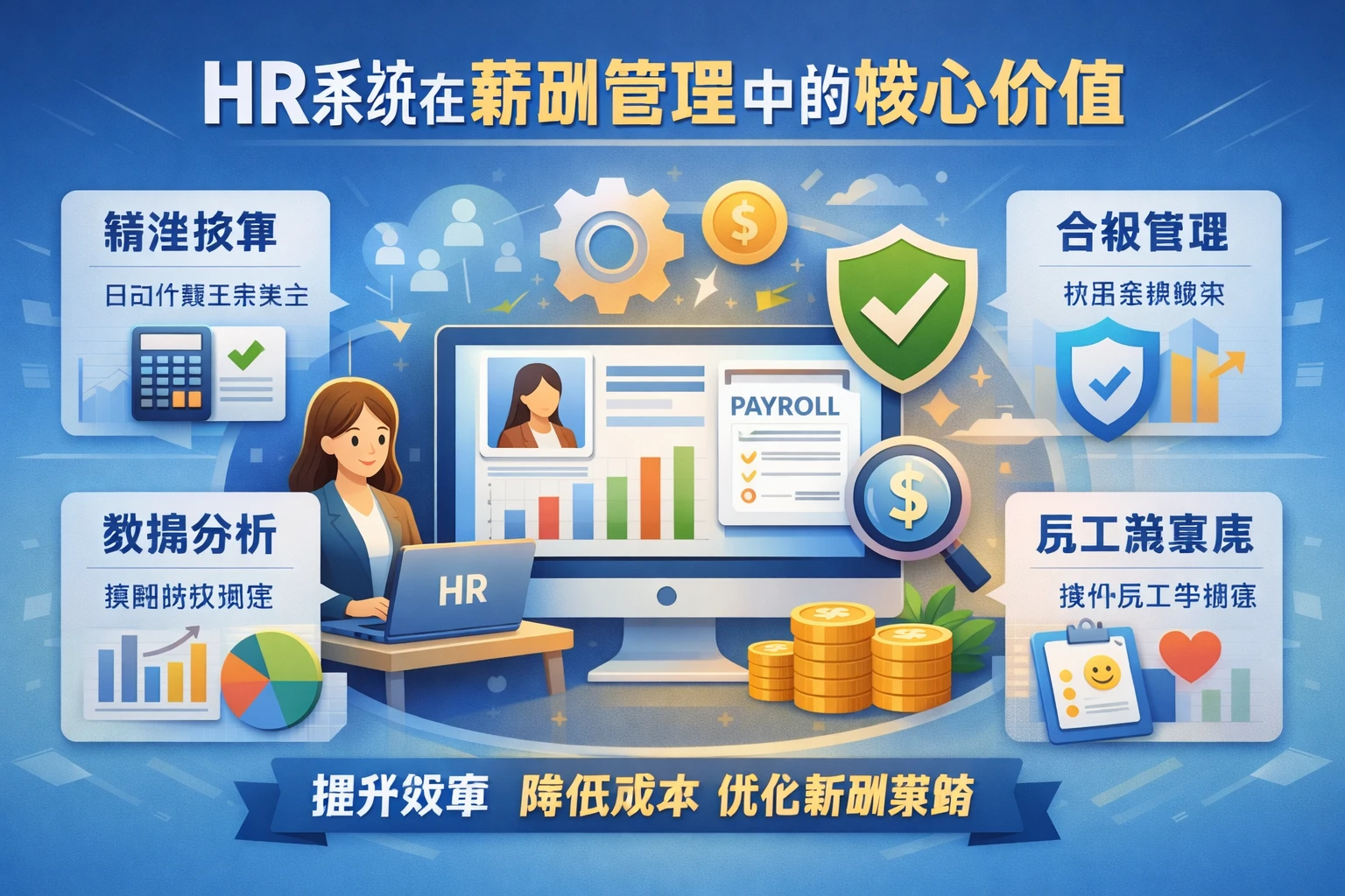 HR系统在薪酬管理中的核心价值