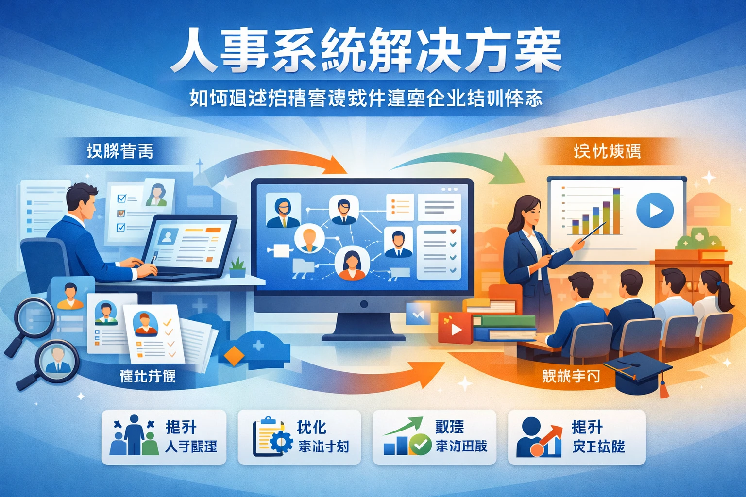 人事系统解决方案：如何通过招聘管理软件重塑企业培训体系