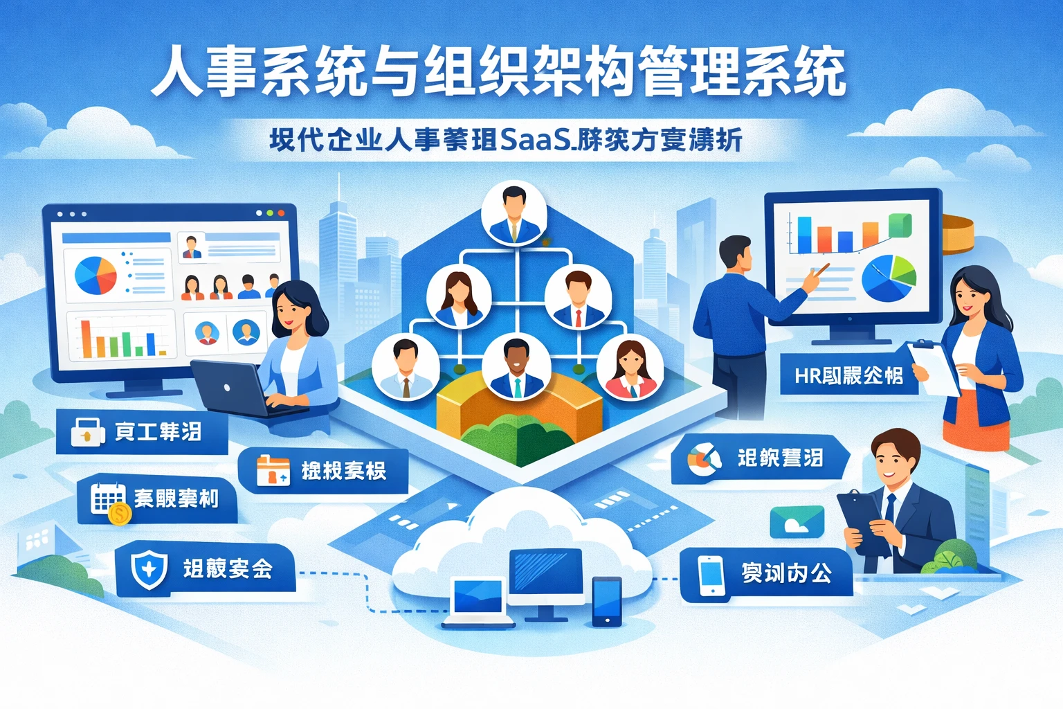 人事系统与组织架构管理系统：现代企业人事管理SaaS解决方案解析